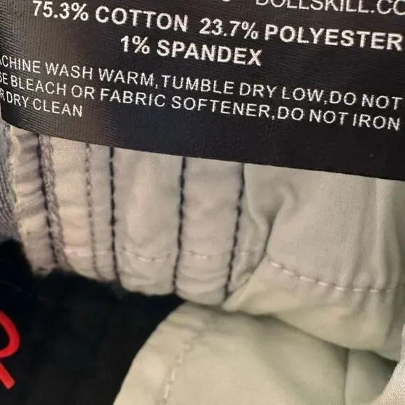 DELIA*S TOTALLY TRIPPIN FLARED SIDE STRIPE STRETCH JEANS Y2K SIZE MEDIUM - Picture 10 of 13